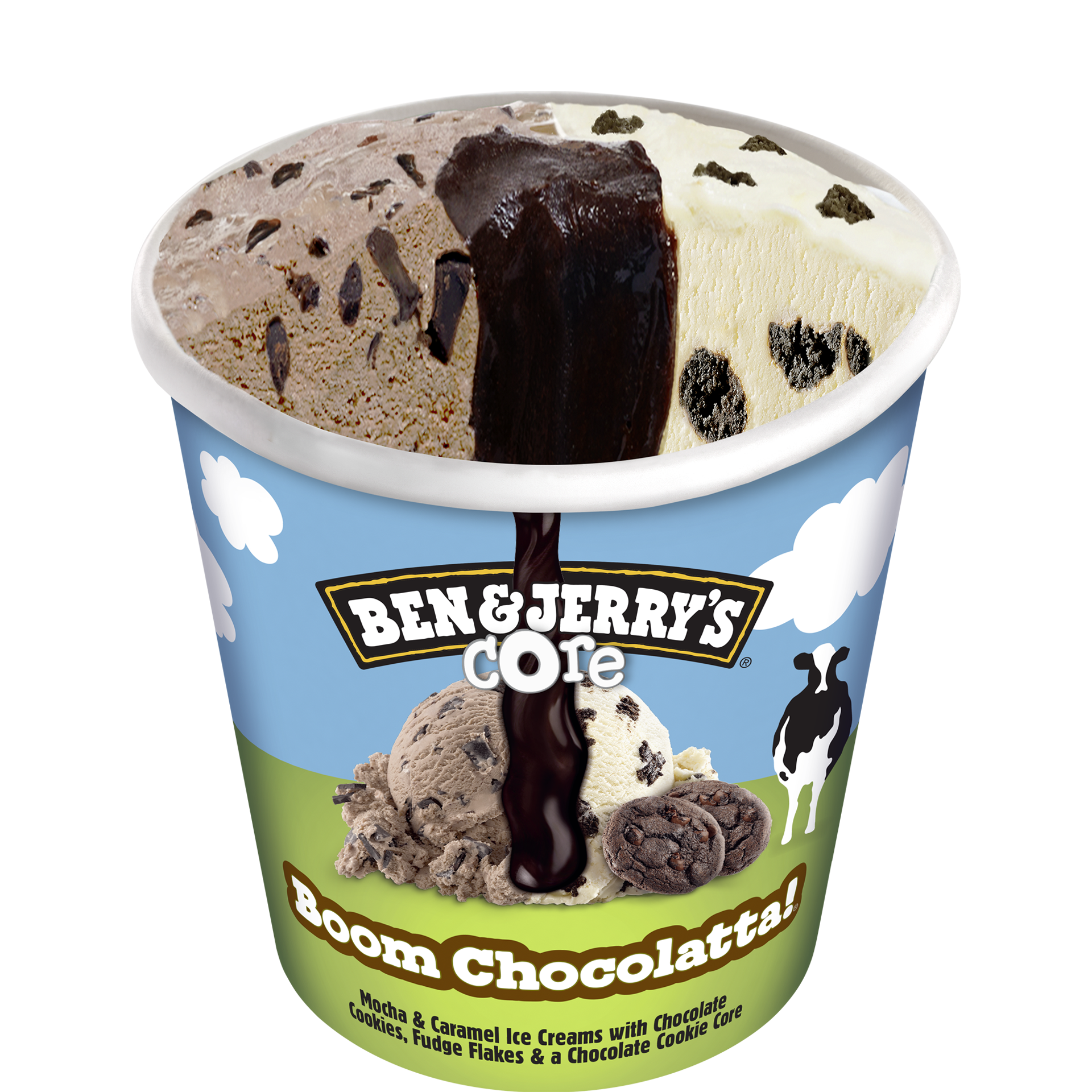 Boom Chocolatta Cookie Core | Ben & Jerry's